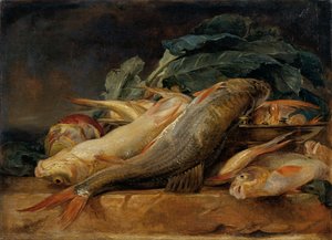 Stillleben mit Fischen