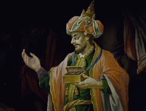 Balthasar, Anbetung der Heiligen Drei Könige