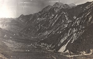 Album "Meine weltkriegs - Erinnerungen Südwestfront (Kärnten, Italien, Südtirol) 31/03/1915-12/11/1918 - Josef Zohles Wien": Panorama von Josef Zohles