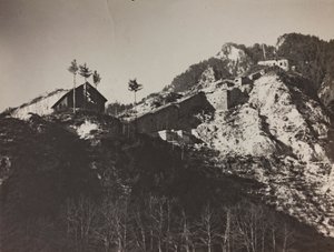 Album "Meine Weltkriegs-Erinnerungen Südwestfront (Kärnten, Italien, Südtirol) 31/03/1915-12/11/1918 - Josef Zohles Wien": Fort Hensel von Josef Zohles