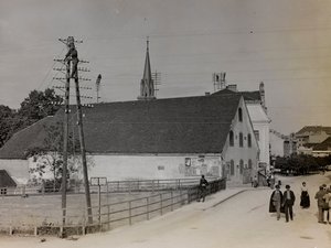Album "Meine weltkriegs - Erinnerungen Südwestfront (Kärnten, Italien, Südtirol) 31/03/1915-12/11/1918 - Josef Zohles Wien": Russische Gefangene bei der Arbeit