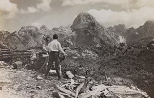 Album Meine Weltkriegs-Erinnerungen Südwestfront (Kärnten, Italien, Südtirol) 31.03.1915 von Josef Zohles