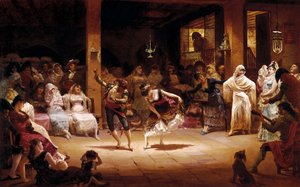 Der Tanz der Öllampe von Josep Llovera Bofill
