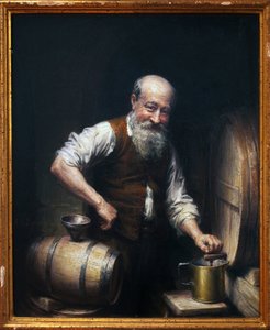 Winzer in seinem Keller von Joseph Noel Sylvestre
