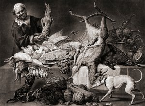 Die Speisekammer. 18. Jahrhundert.