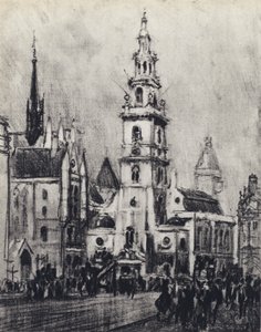 The Strand von Joseph (after) Pennell
