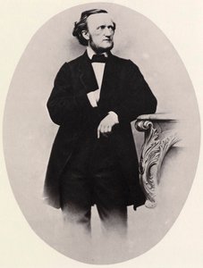 Richard Wagner, deutscher Komponist, 1864 von Joseph Albert
