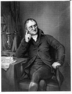 John Dalton, graviert von William Henry Worthington, ca. 1814 von Joseph Allen