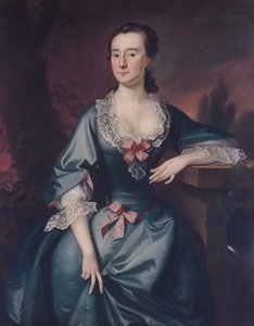 Mrs. David Chesebrough von Joseph Blackburn