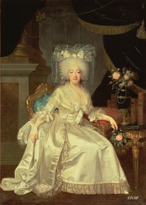 Porträt von Louise Marie Josephine de Savoie, Comtesse de Provence von Joseph Boze