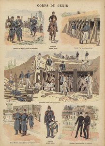 Militäringenieure der französischen Armee