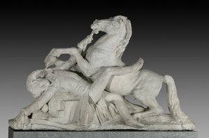 Der Tod von General Louis Charles Antoine Desaix in der Schlacht von Marengo am 14. Juni 1800 von Joseph Chinard