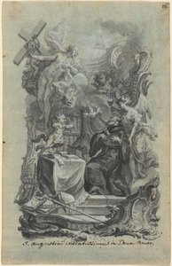 Der eifrige Gottesliebe des heiligen Augustinus