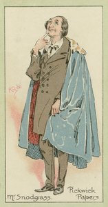 Mr. Snodgrass, Pickwick-Papiere von Joseph Clayton (1856-1937) (after) Clarke