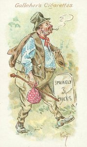 Anhänger des Unkrauts Nr. 3