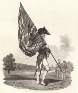 Ein Offizier der Garde in voller Montur, ca. 1812