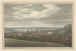 Blick auf Greenwich und den Fluss hinunter von Joseph Constantine Stadler