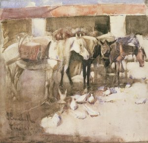 Ein Sangar in Marokko, 1888