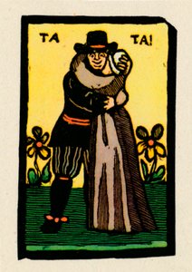 Die erste Wiederbelebung des Chap-Book-Stils, 1885, 1946 von Joseph Crawhall