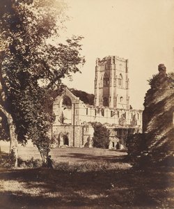 Fountains Abbey. Die Kirche, das Kloster und das Hospitium, 1850er Jahre