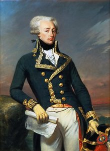 Porträt von Gilbert Motier, dem Marquis De La Fayette 1757-1834, als Generalleutnant, 1791 von Joseph Desire Court