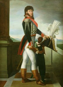 Joachim Murat (1767-1815) in der Uniform eines Oberst der Garde, 1813