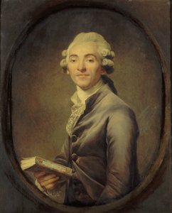 Bernard-Germain-Etienne de la Ville-sur-Illon, Graf von Lacépède 1756-1815, ca. 1785 von Joseph Ducreux
