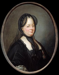 Porträt von Maria Theresia von Österreich, Kaiserin und Königin von Ungarn und Böhmen