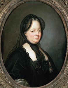 Porträt von Maria Theresia von Österreich, Kaiserin und Königin von Ungarn und Böhmen