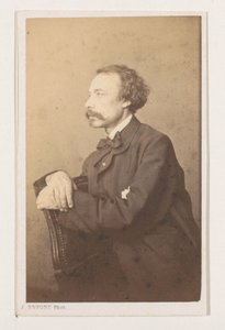 Porträt des Malers Eugène François de Block, Halbfigur