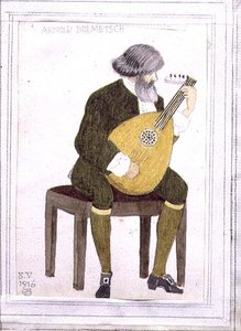 Porträt von Arnold Dolmetsch