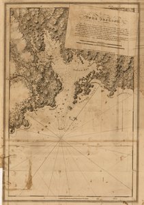 Der Atlantische Neptun, veröffentlicht für die Nutzung der Royal Navy von Großbritannien