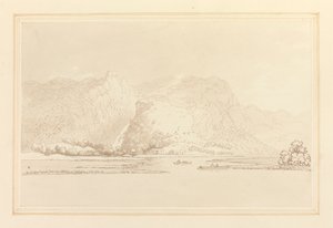 Lodore Cottage Felsen & Wasserfall