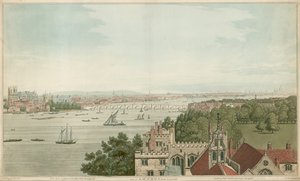 Blick auf London von Lambeth