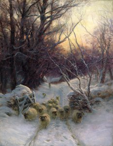 Die Sonne hatte den Wintertag geschlossen von Joseph Farquharson