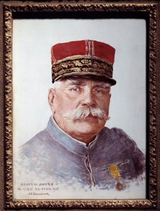 Porträt von General Joffre (1852-1931), Marschall von Frankreich von Joseph Felix Bouchor