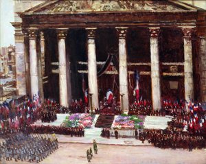 Staatsbegräbnis von Paul Doumer (1857-1932) von Joseph Felix Bouchor