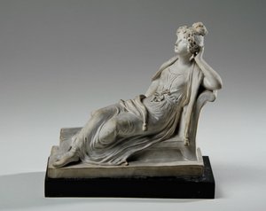 Maquette für Elizabeth Goodman Banks sitzend