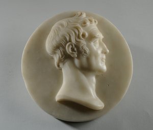 Medallion-Porträt von Benjamin Gott