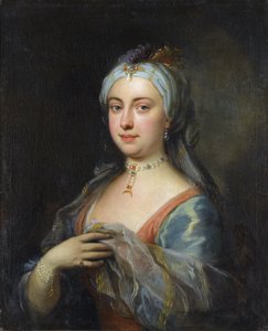 Porträt von Lady Mary Wortley Montagu