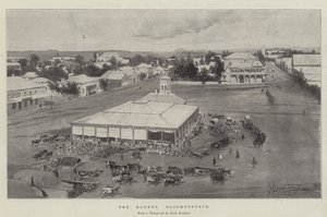 Der Markt, Bloemfontein von Joseph Holland Tringham