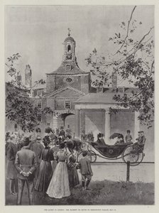 Die Königin in London, Ihre Majestät auf dem Weg zum Kensington Palace, 15. Mai