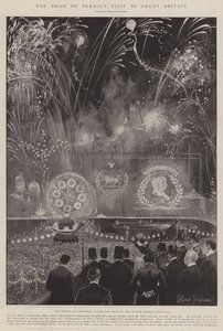 Der Besuch des Schahs von Persien in Großbritannien von Joseph Holland Tringham