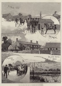 Besuch auf einem königlichen Gestüt, in Wolferton, in der Nähe von Sandringham