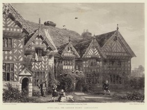 Speke Hall, Die Gartenfront, Lancashire