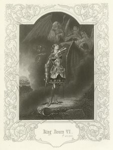 König Heinrich VI., Akt V, Szene III von Joseph Kenny Meadows
