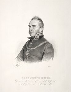 Porträt von Dr. Karl Joseph Meyer