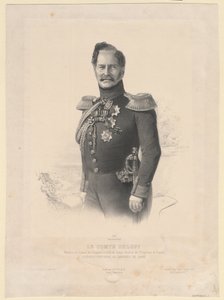 Porträt von Graf Alexej Fjodorowitsch Orlow 1787-1862
