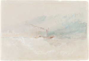 Ein Paketboot vor Dover von Joseph Mallord William Turner