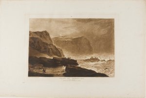 Küste von Yorkshire, Platte 24 aus Liber Stuidorum